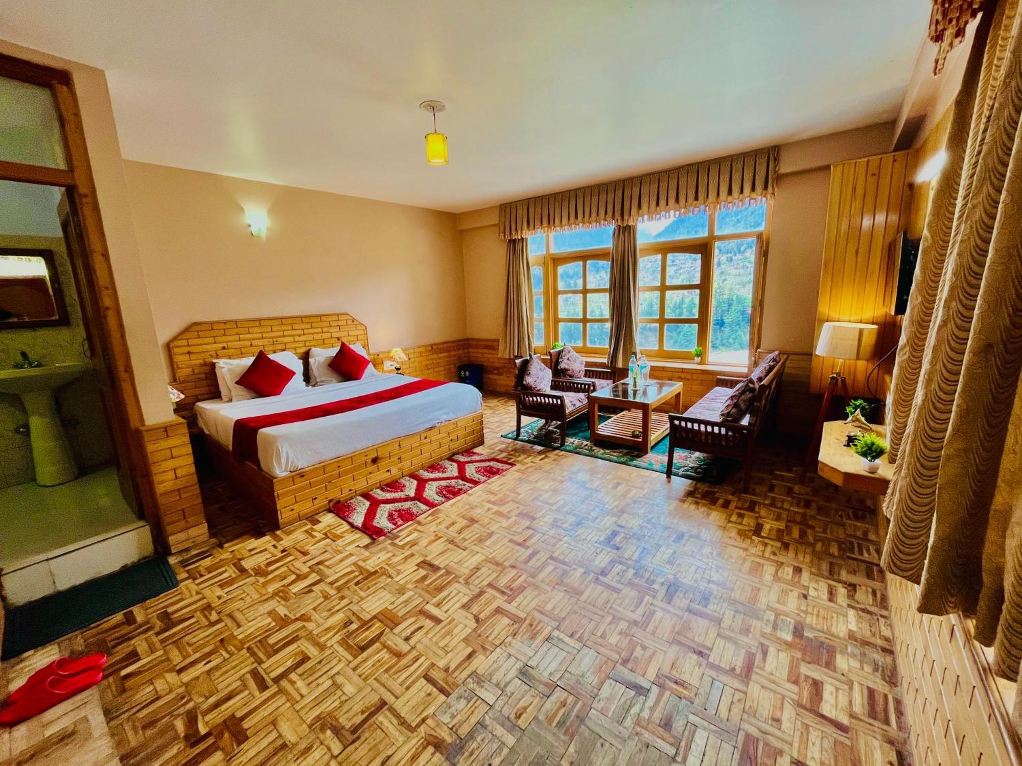 Hotel Hollywood Vibes #Riverview #Premium Rooms #Prime Location #Most Awarded #Parking #Top Rated #Open Terrace #Lawn #Best Selling Hotel In Manali Esterno foto