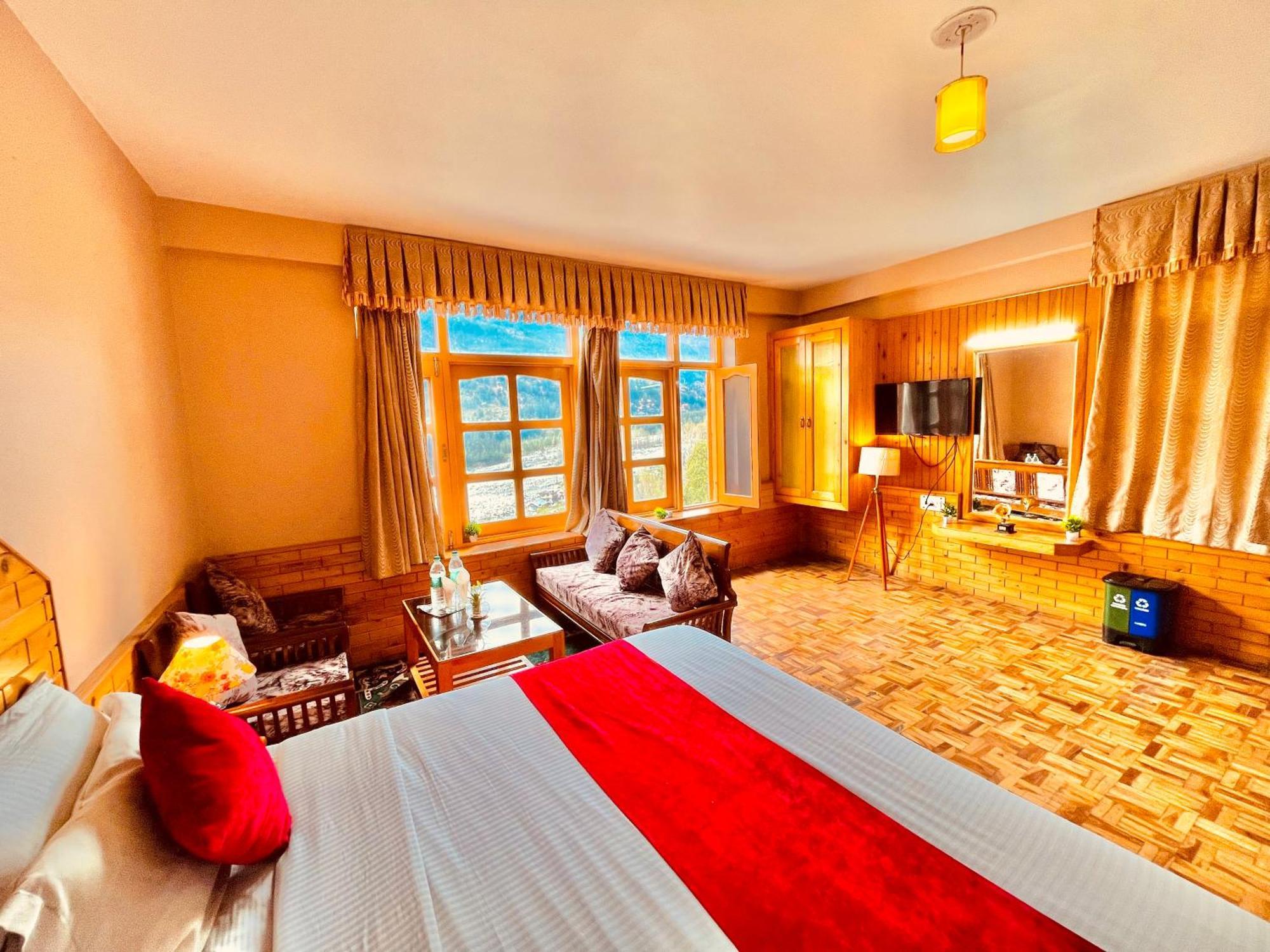 Hotel Hollywood Vibes #Riverview #Premium Rooms #Prime Location #Most Awarded #Parking #Top Rated #Open Terrace #Lawn #Best Selling Hotel In Manali Esterno foto
