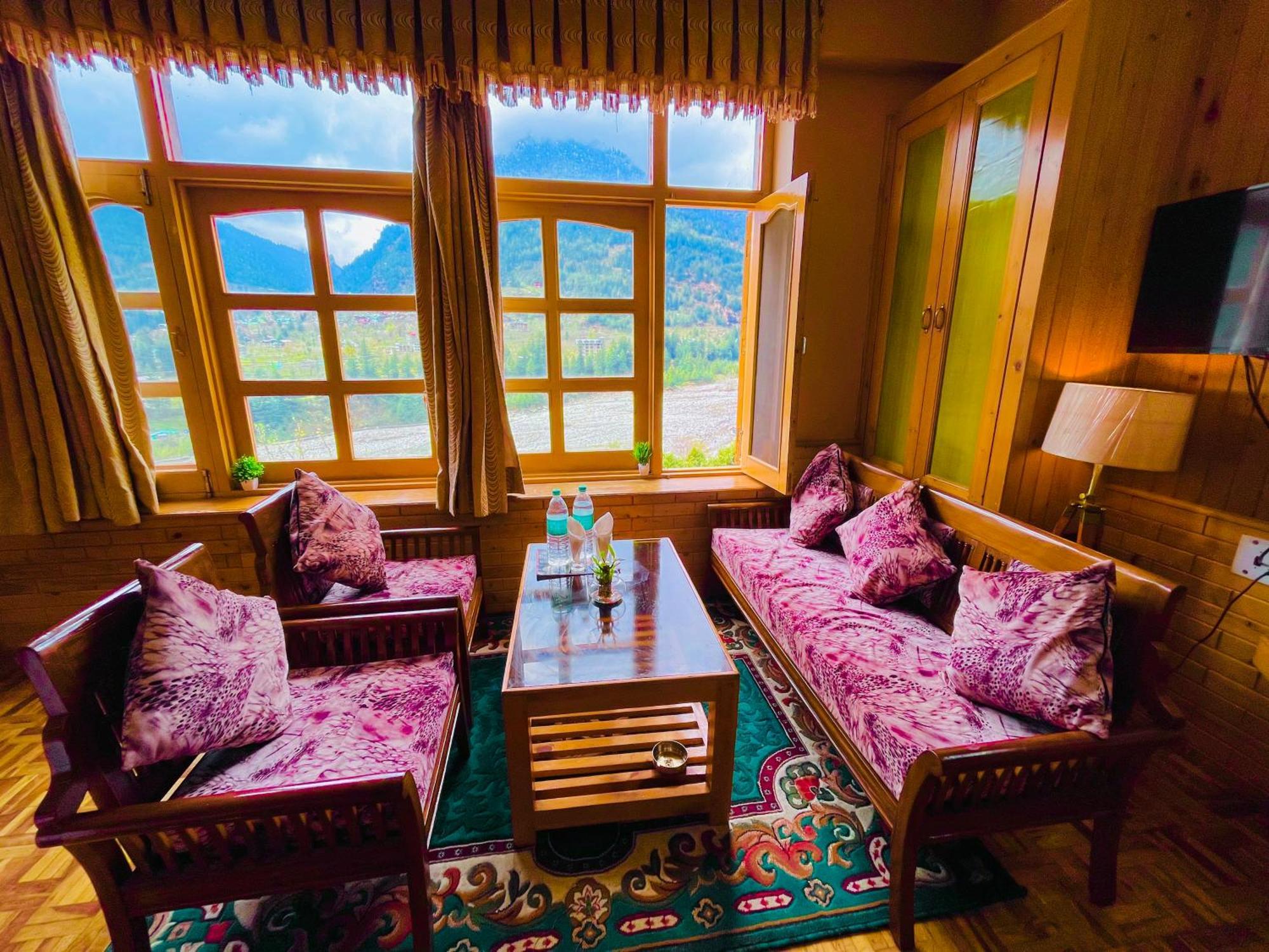 Hotel Hollywood Vibes #Riverview #Premium Rooms #Prime Location #Most Awarded #Parking #Top Rated #Open Terrace #Lawn #Best Selling Hotel In Manali Esterno foto