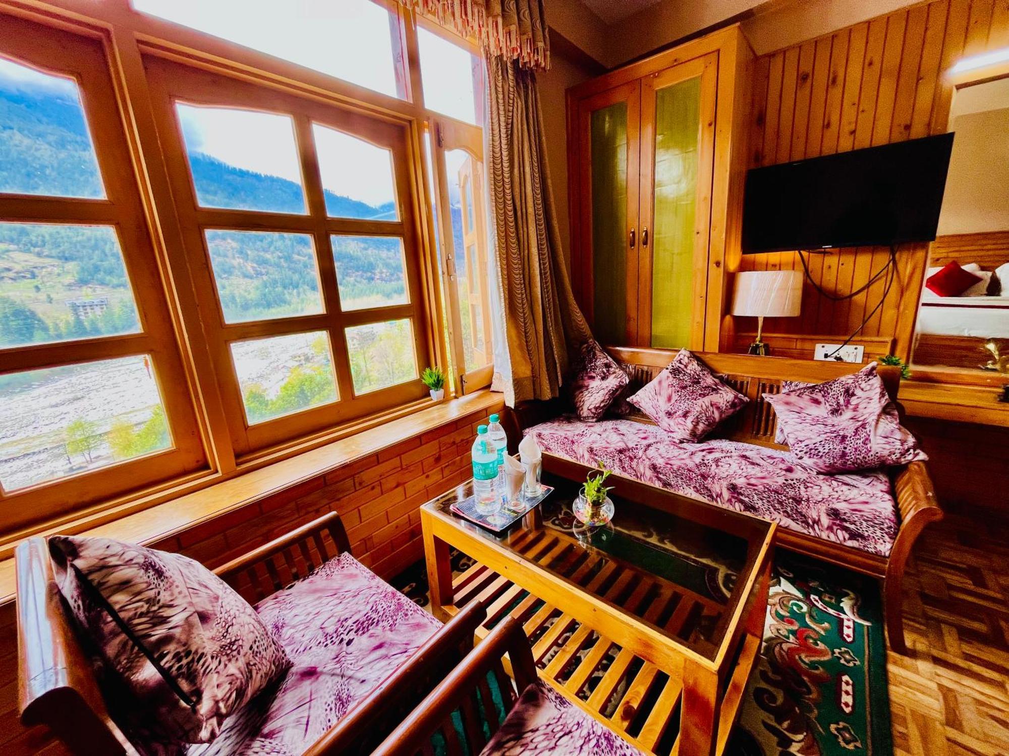 Hotel Hollywood Vibes #Riverview #Premium Rooms #Prime Location #Most Awarded #Parking #Top Rated #Open Terrace #Lawn #Best Selling Hotel In Manali Esterno foto