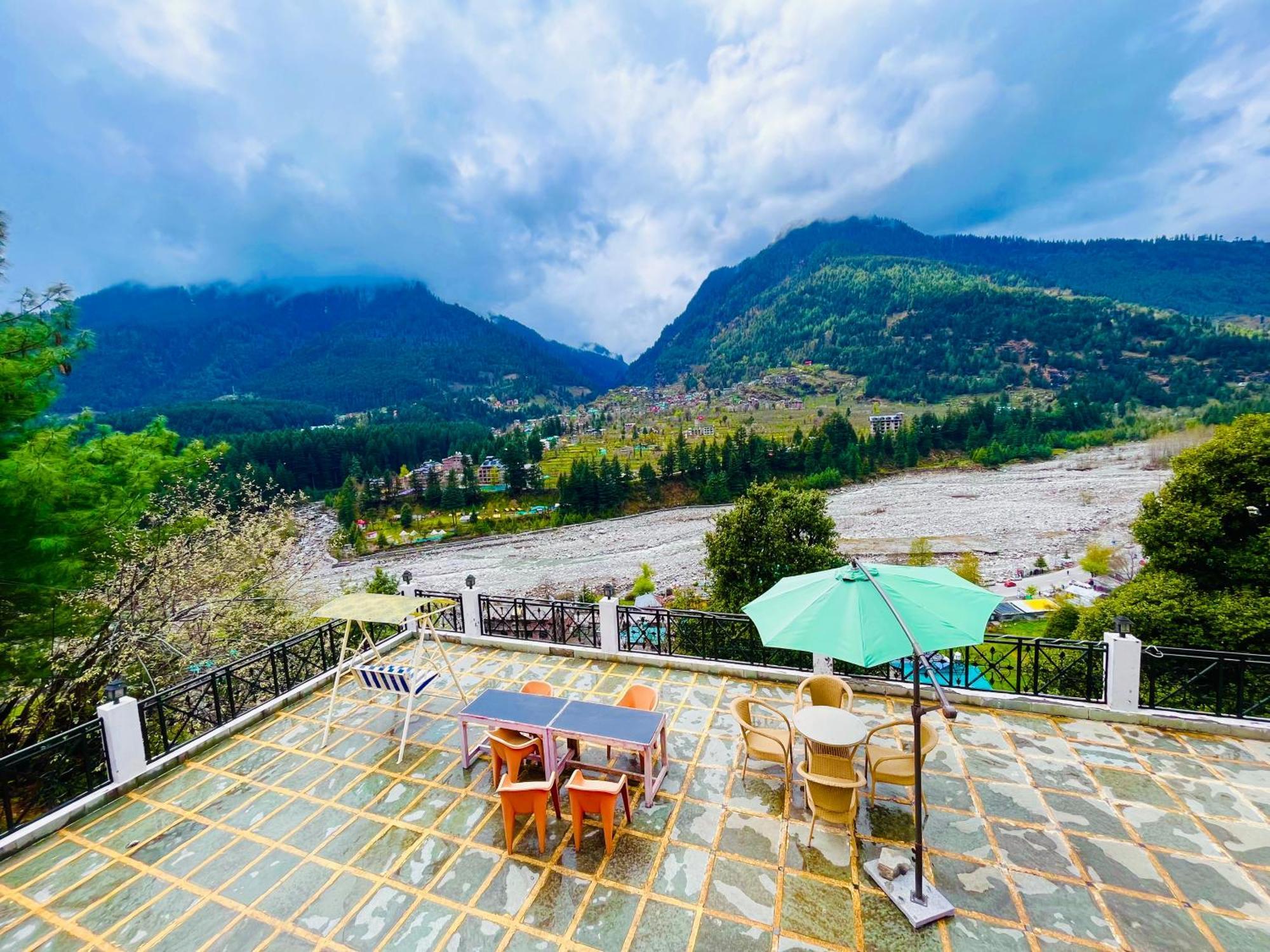 Hotel Hollywood Vibes #Riverview #Premium Rooms #Prime Location #Most Awarded #Parking #Top Rated #Open Terrace #Lawn #Best Selling Hotel In Manali Esterno foto